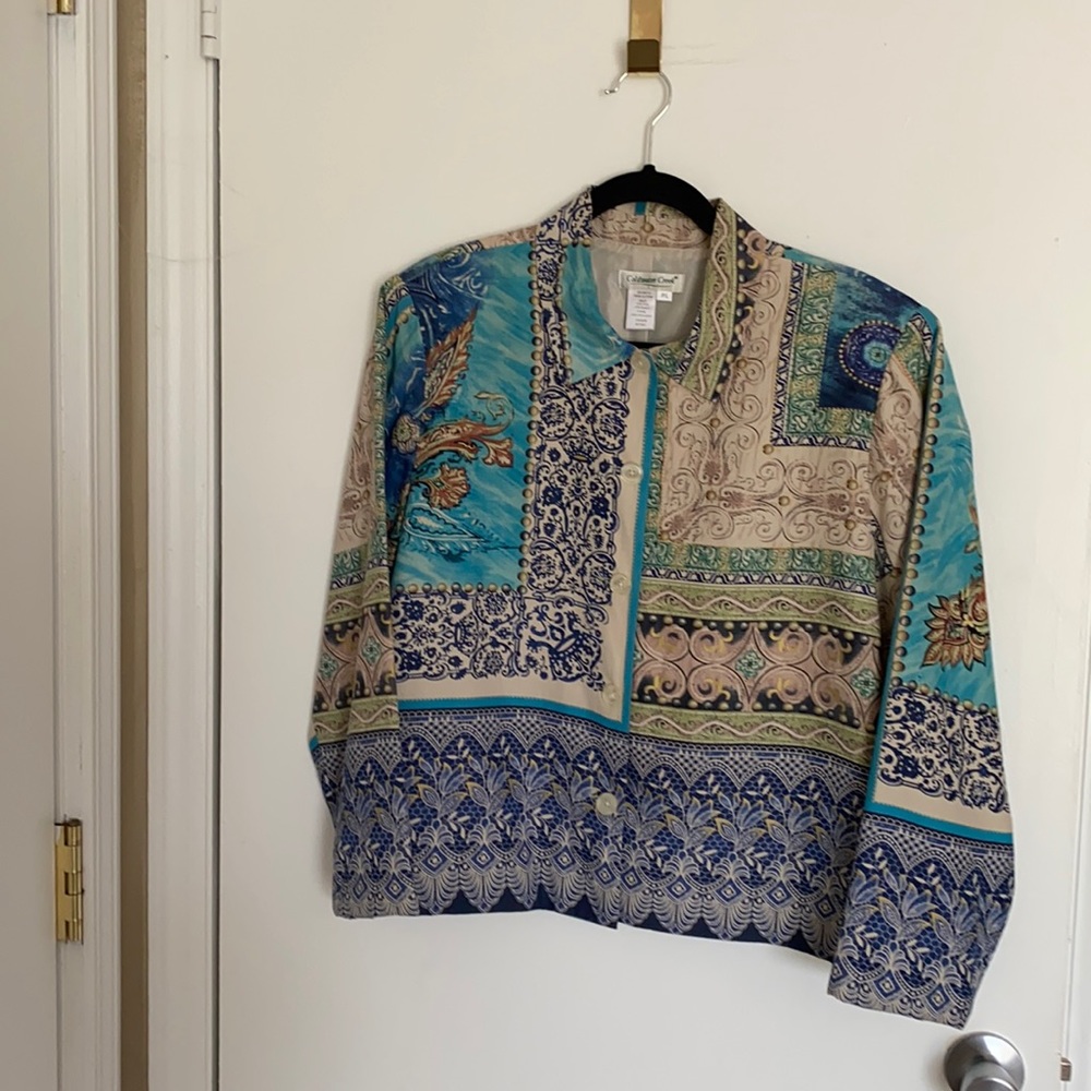 COLDWATER CREEK creative design jacket. PL